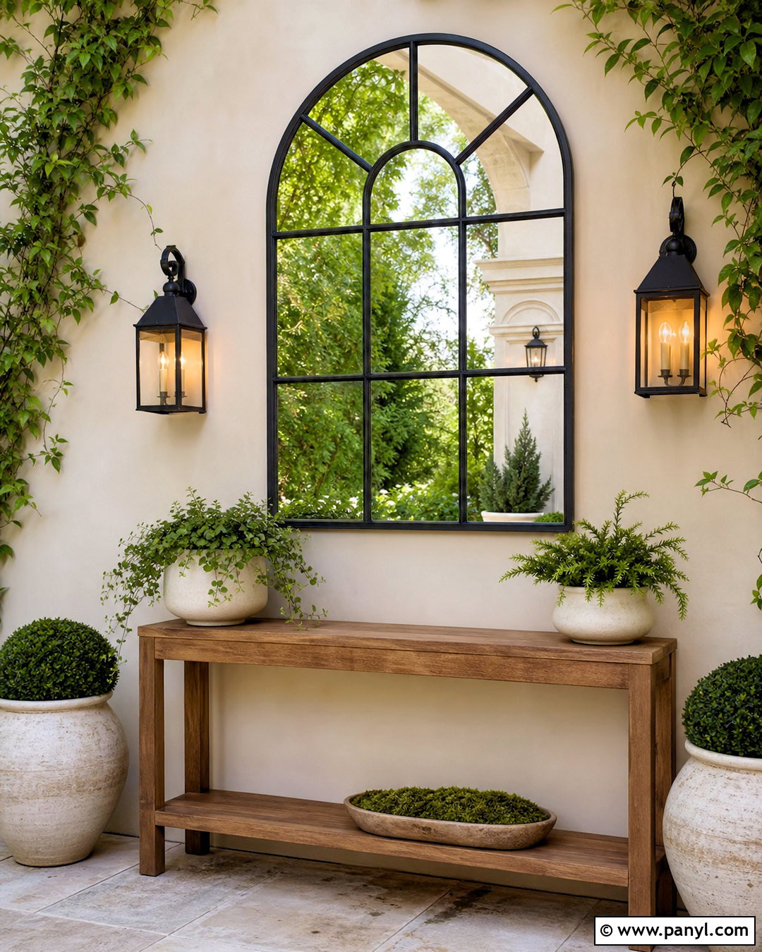 Exterior Wall Mirror - 20 exterior wall decor ideas