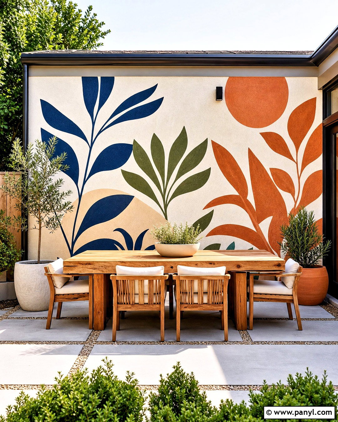 Exterior Wall Mural - 20 exterior wall decor ideas
