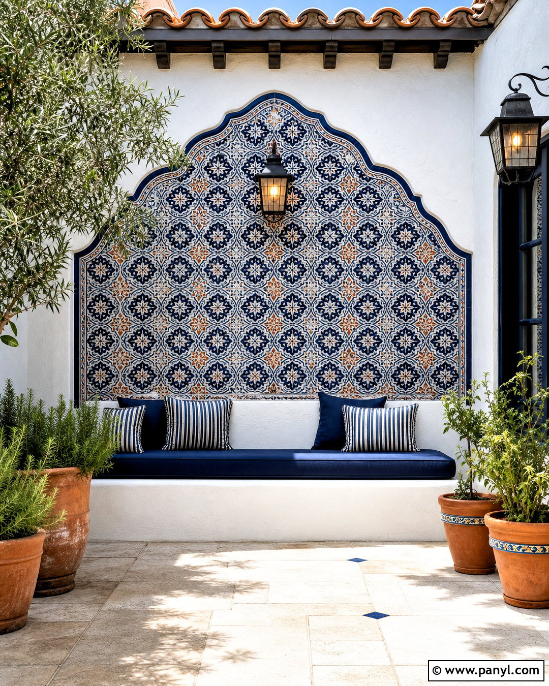 Exterior Wall Tile Mosaic - 20 exterior wall decor ideas