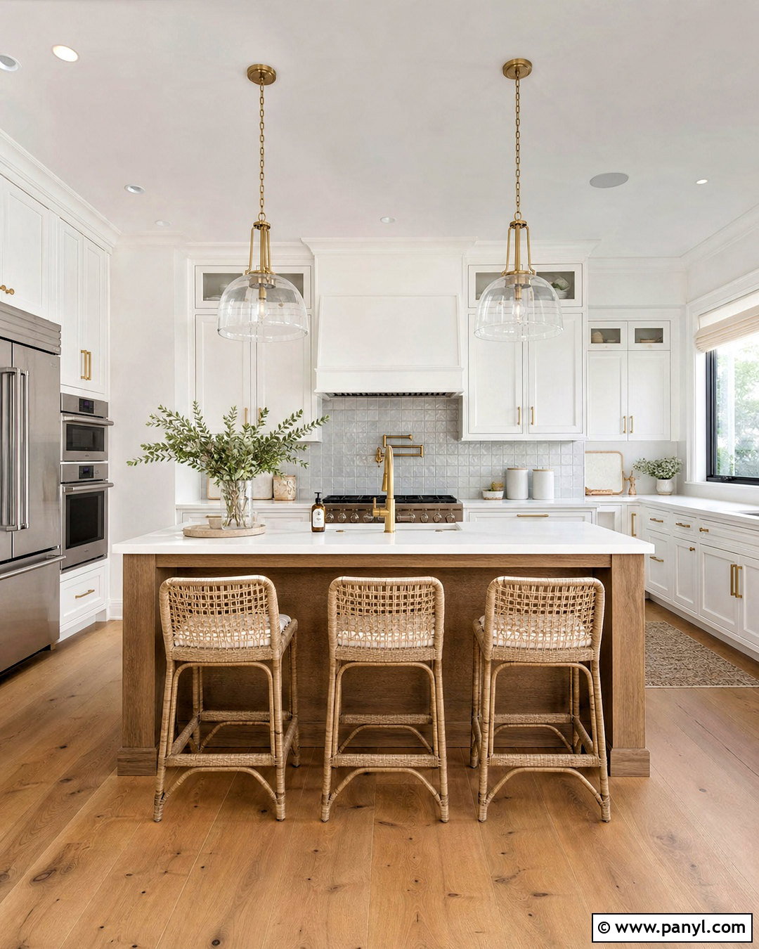 Extra White Kitchen Cabinets With Warm Wood - 20 extra white sherwin williams ideas