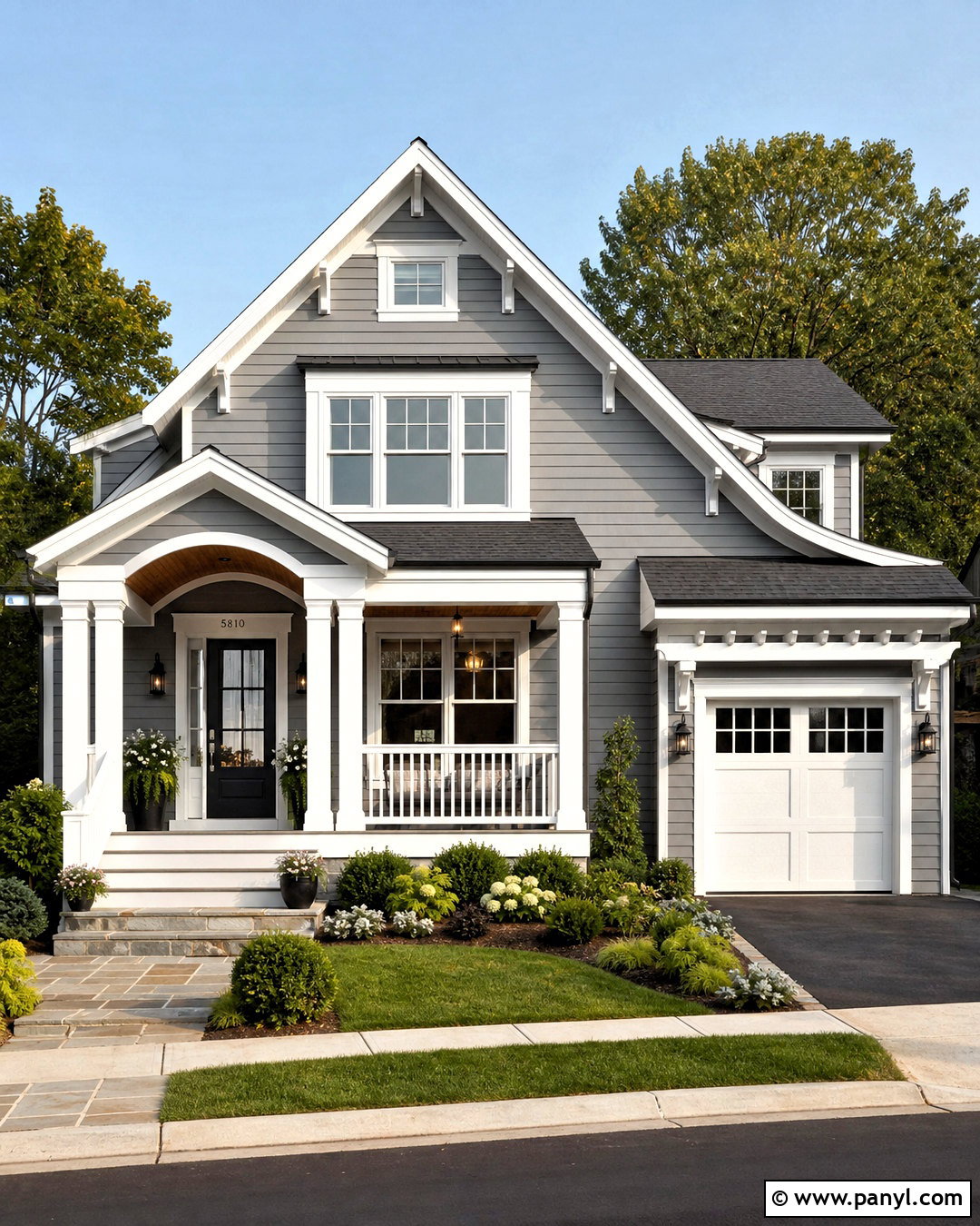 Extra White Trim With Gray Siding - 20 extra white sherwin williams ideas