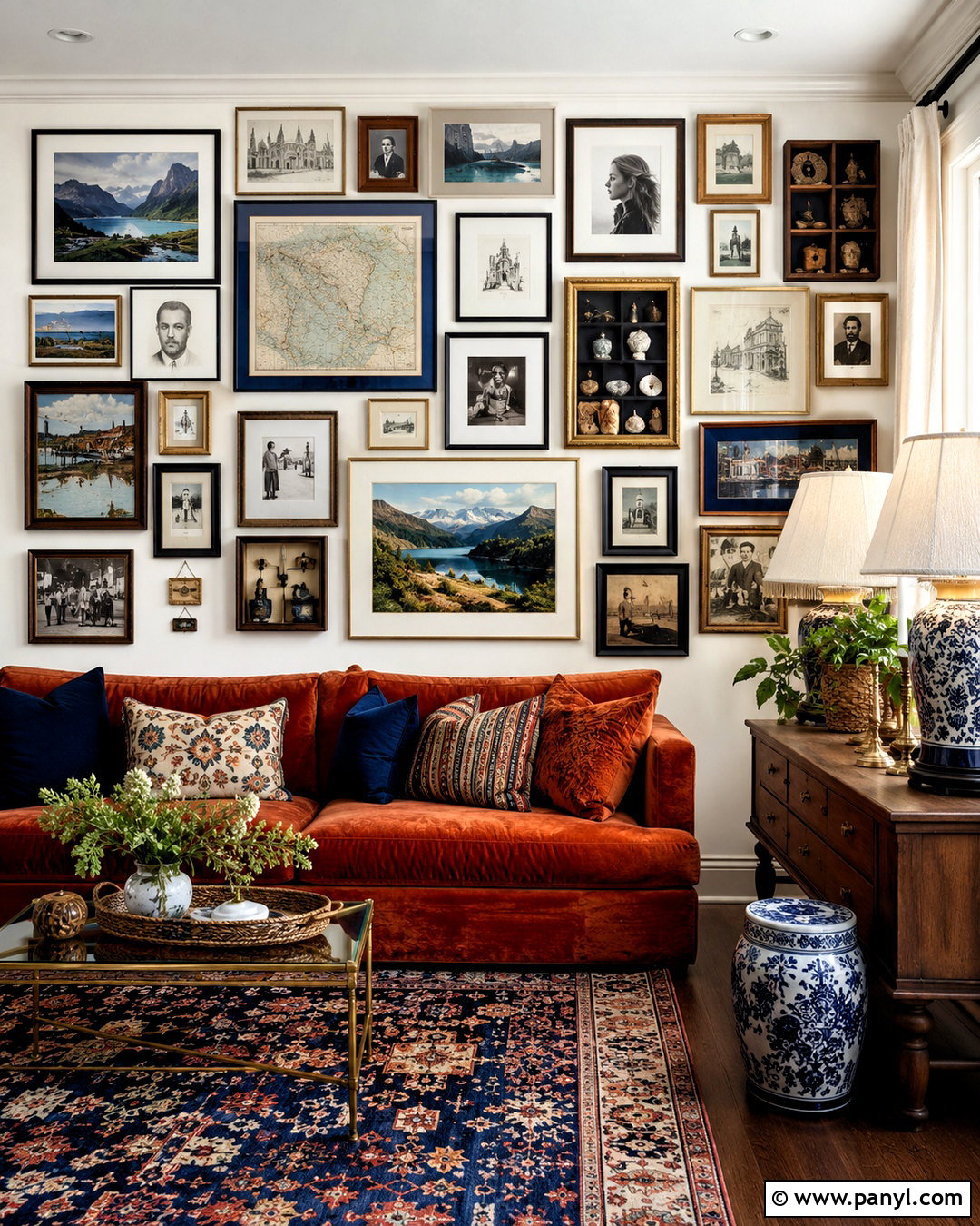 Family And Travel Maximalist Wall Art - 20 maximalist wall art ideas