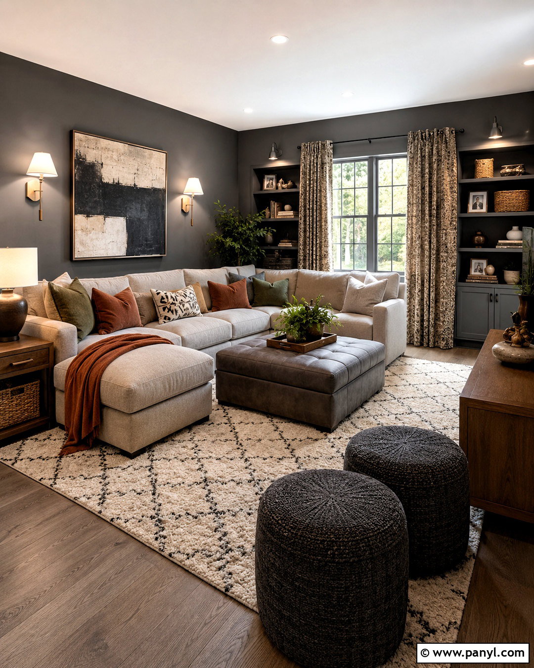 20 Dark Gray Living Room Ideas for a Chic, Cozy Makeover