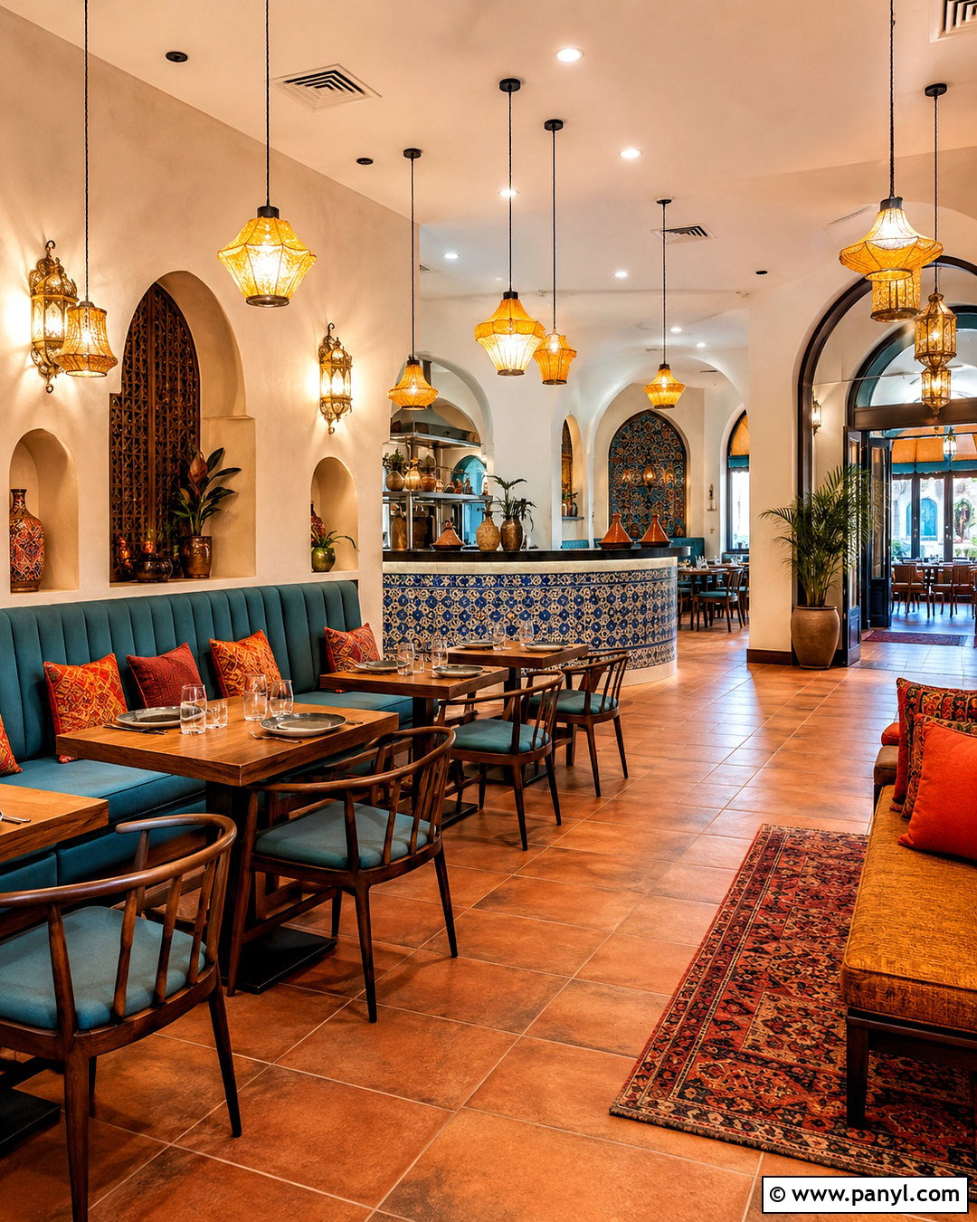 Family Moroccan Restaurant - 20 moroccan restaurant interior ideas