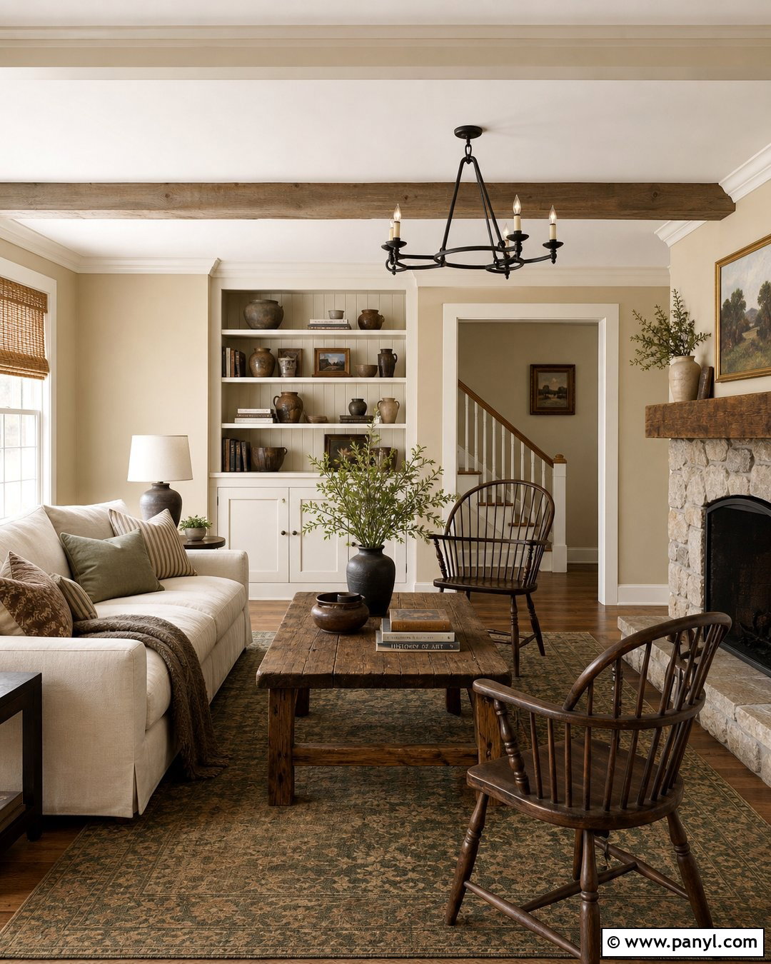 Farmhouse Beige Walls - 35 Beige Wall Colour Ideas