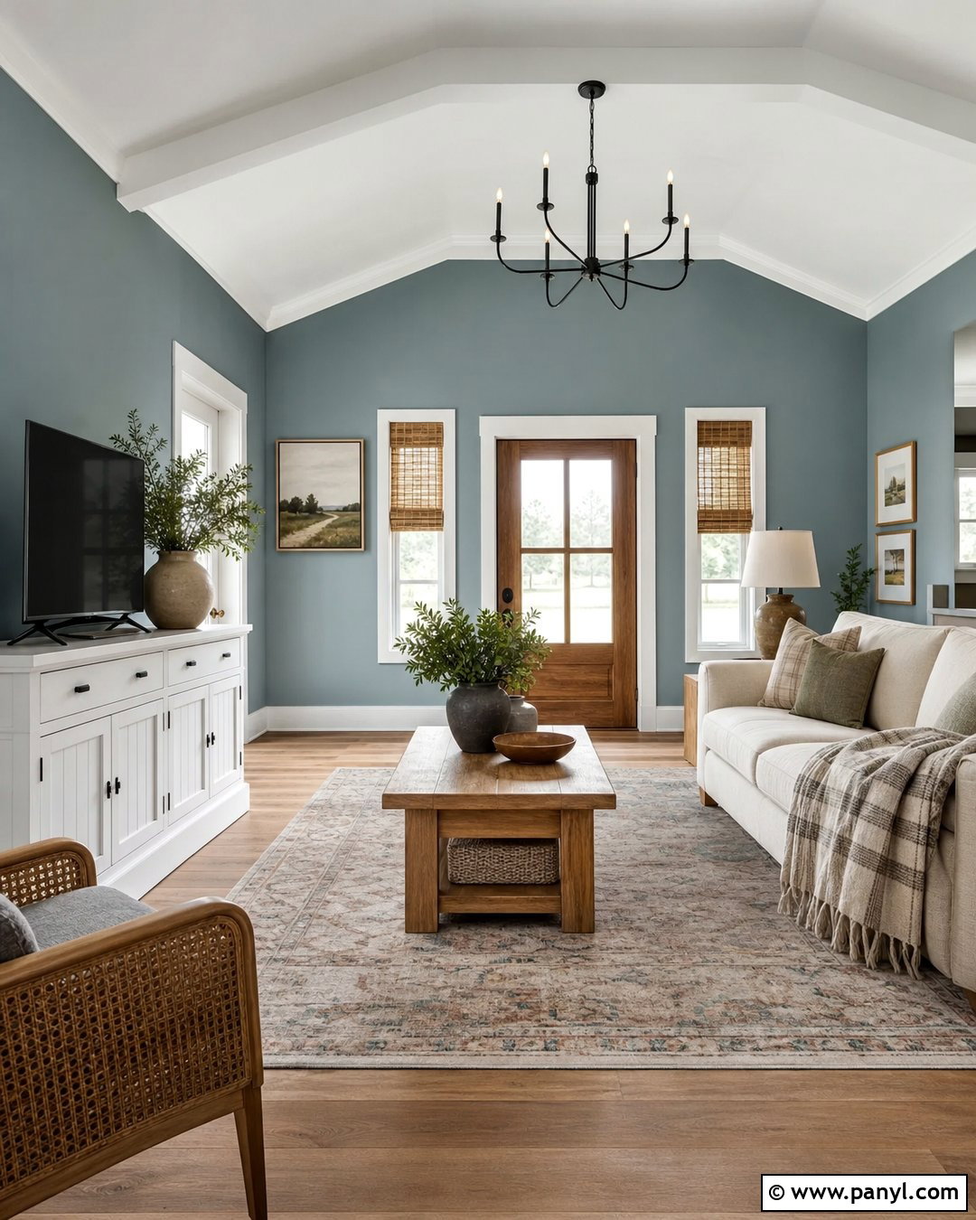 Farmhouse Blue Green Walls - 30 blue green walls