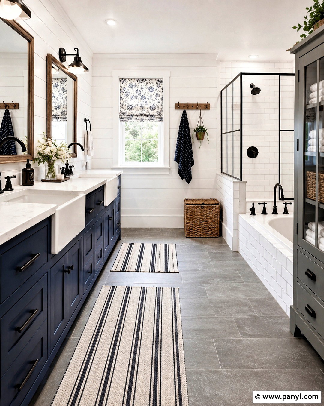Farmhouse Cottage Bathroom - 20 cottage bathroom ideas
