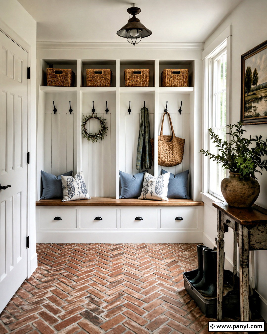 Farmhouse Cottage Mudroom - 20 cottage mudroom ideas
