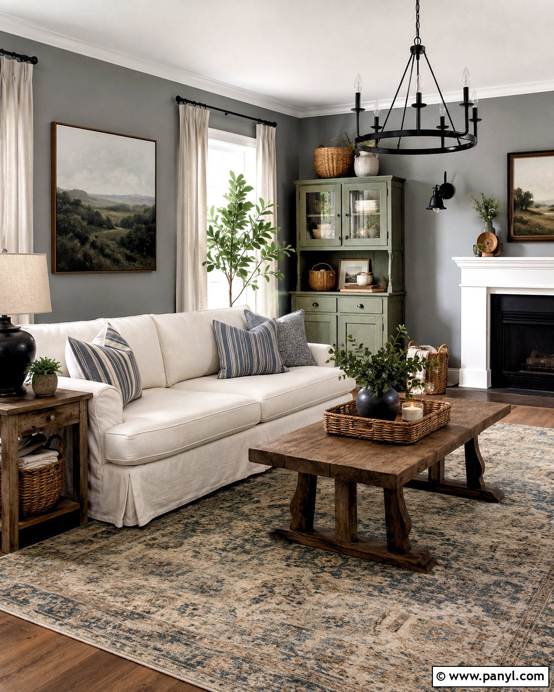 Farmhouse Decor With Grey Walls - 20 What Goes With Grey Walls
