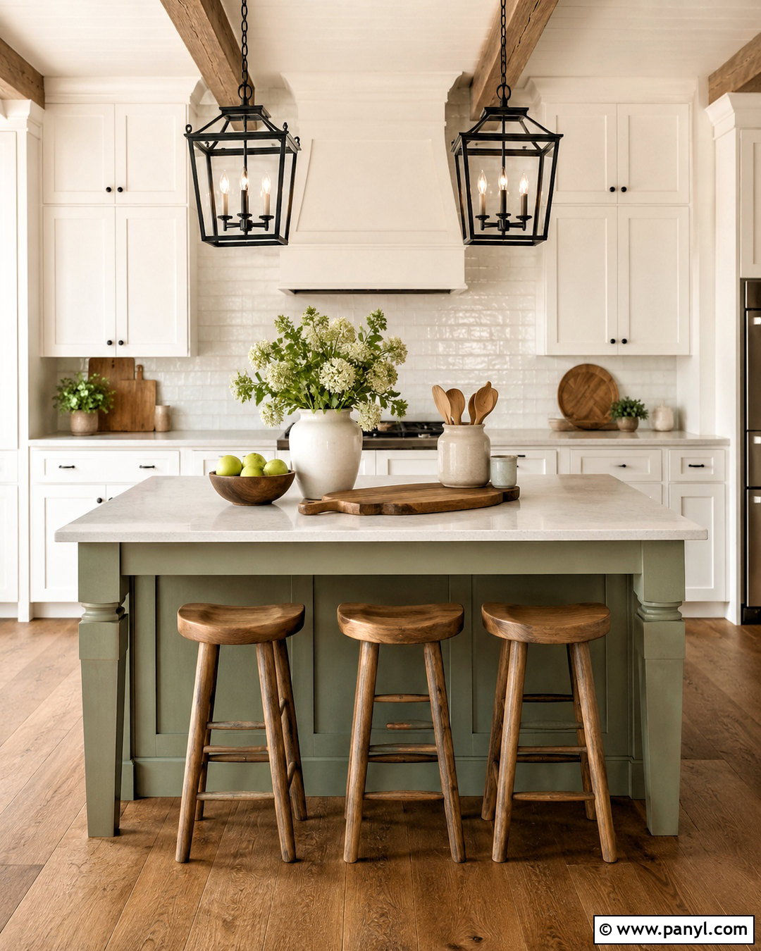 Farmhouse Kitchen Island Decor - 20 center island decor ideas