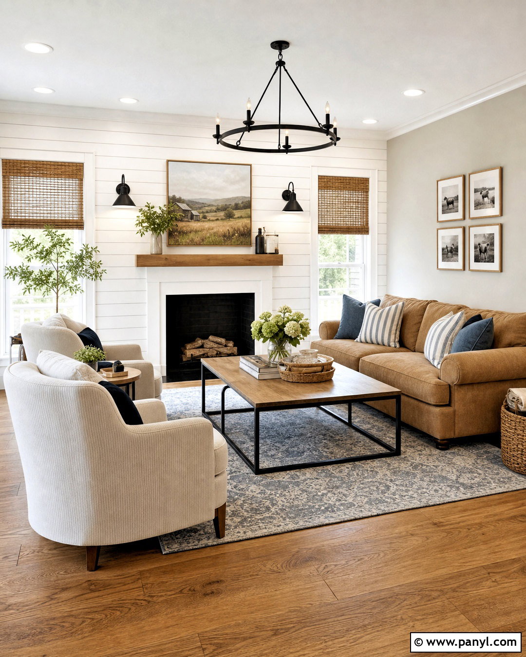 Farmhouse Living Room With Shiplap - 20 farmhouse living room ideas