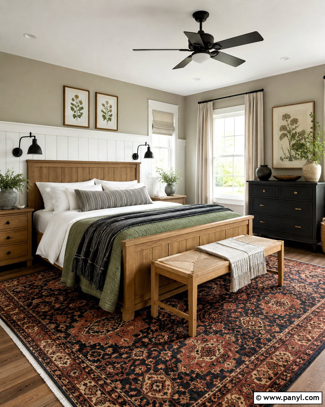 Farmhouse Modern Cottage Bedroom - 20 modern cottage bedroom ideas