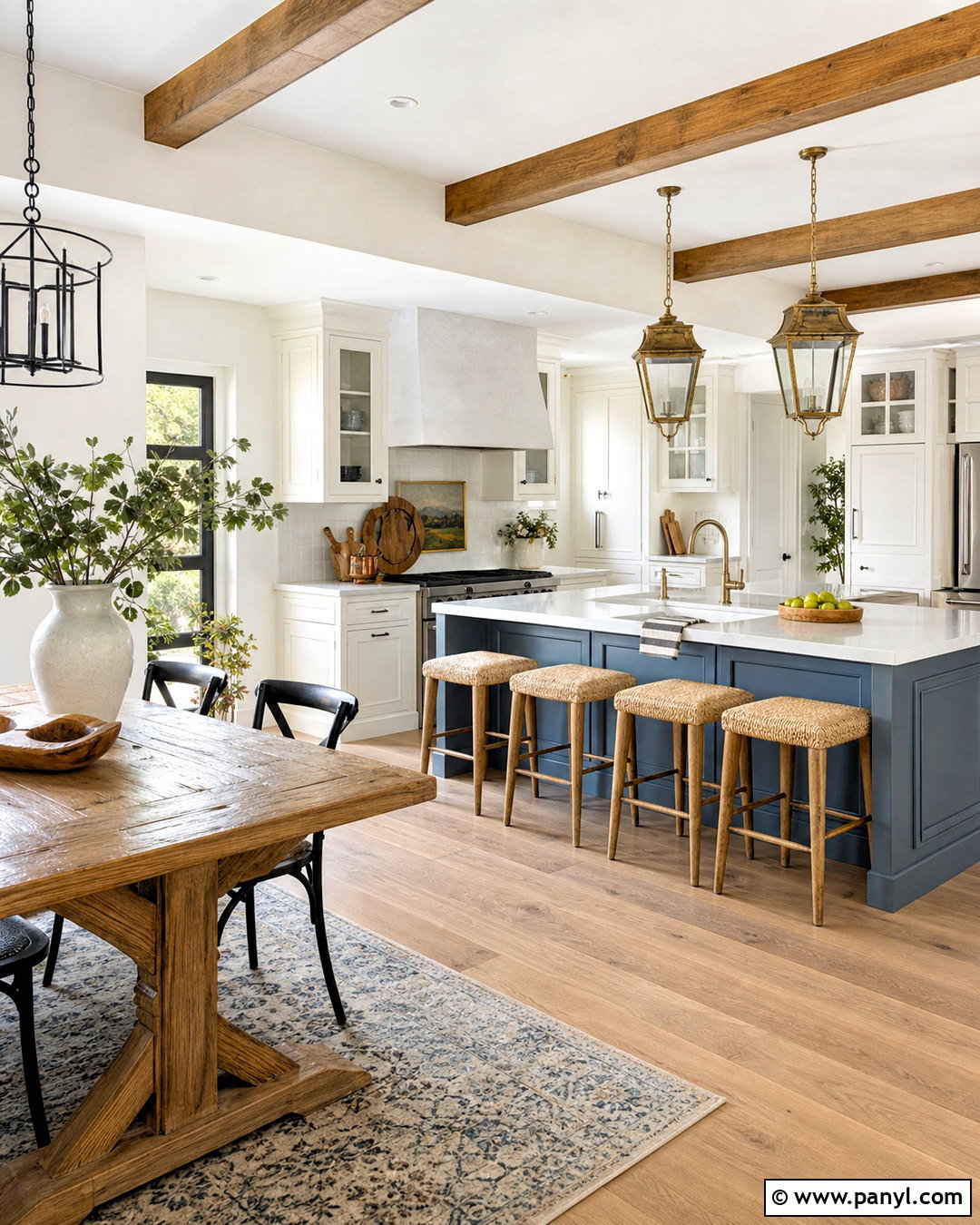 Farmhouse Open Kitchen - 20 open kitchen ideas
