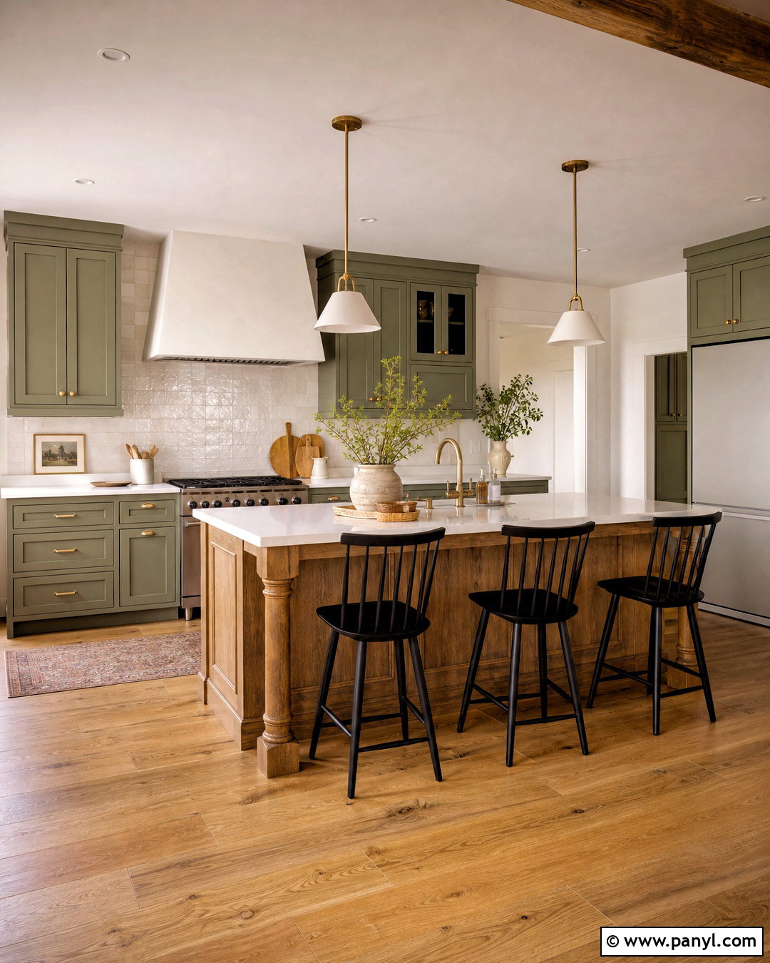 Farmhouse Open Kitchen - 20 open kitchen design ideas
