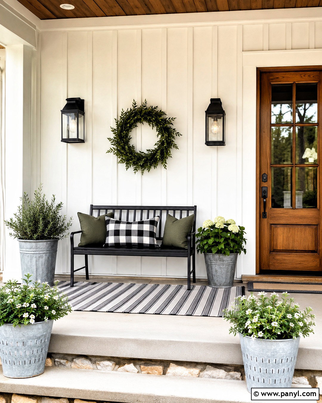 Farmhouse Porch Wall - 20 porch wall design ideas