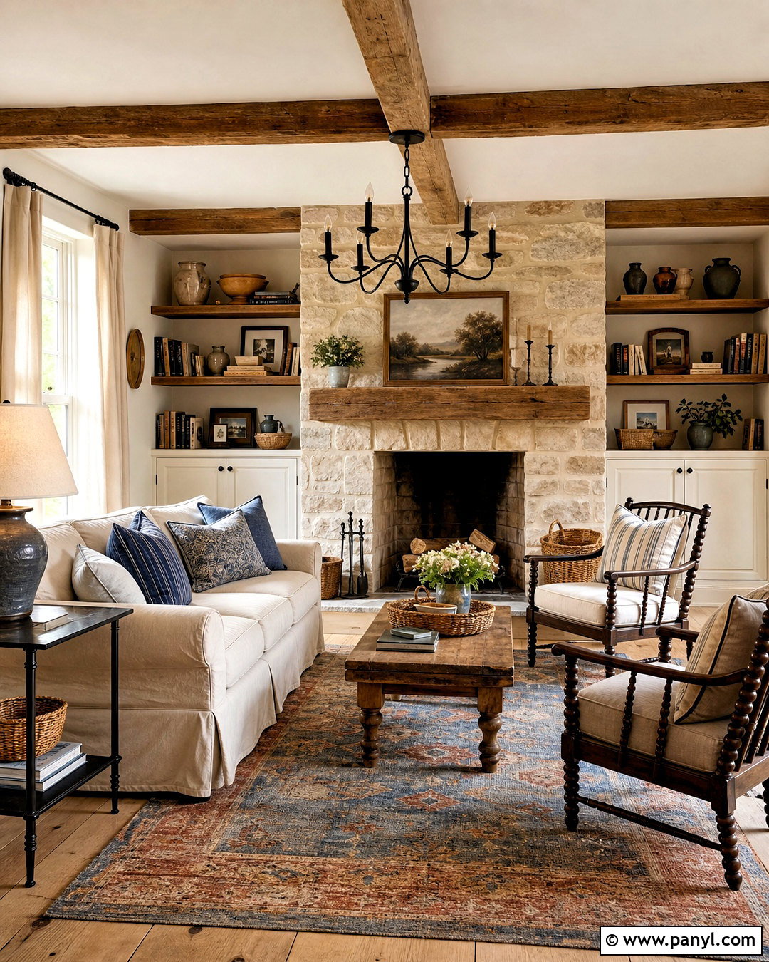 Farmhouse Sitting Room - 20 sitting room ideas