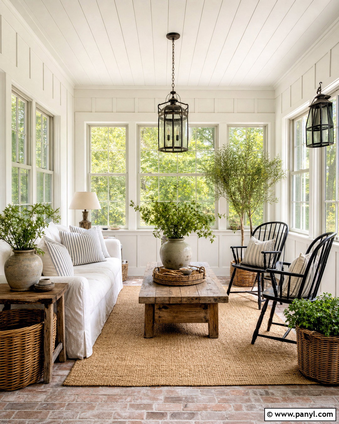 Farmhouse Sunroom Decor - 20 sunroom inspiration ideas