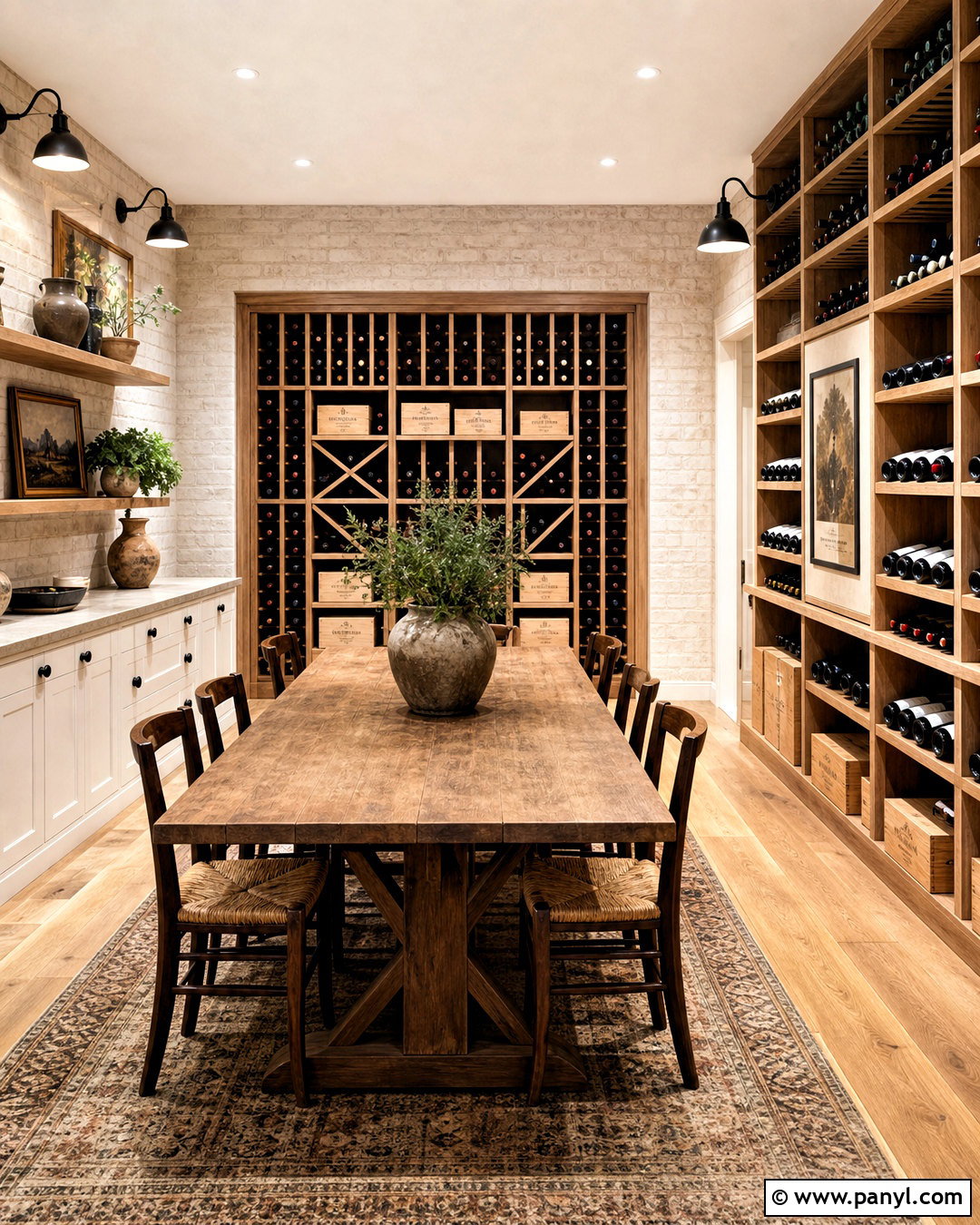 Farmhouse Wine Cellar - 20 wine cellar home design ideas