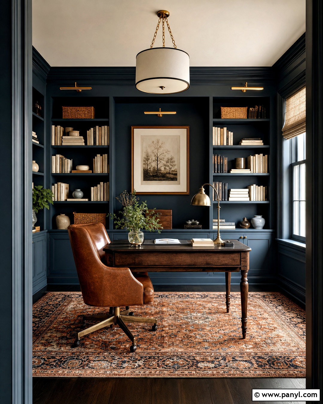 Farrow And Ball Hague Blue Home Office - 20 farrow and ball colour chart ideas