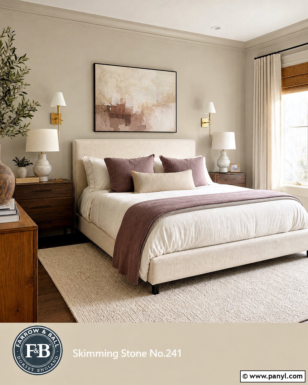 Farrow And Ball Skimming Stone Bedroom - 20 farrow and ball colour chart ideas