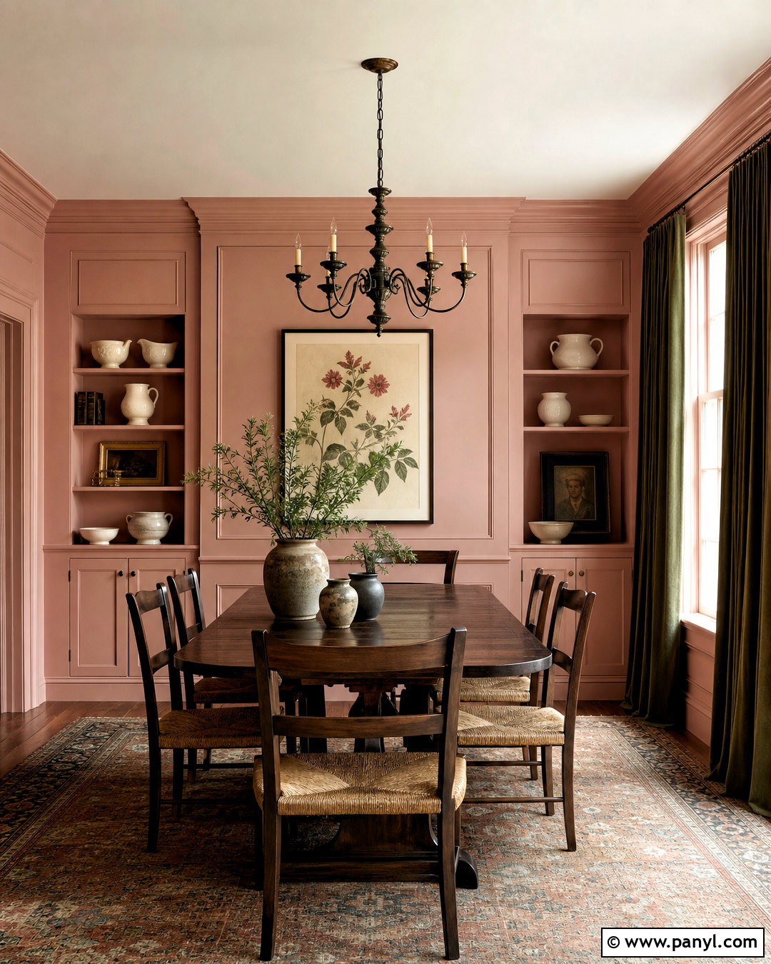 Farrow And Ball Sulking Room Pink Dining Room - 20 farrow and ball colour chart ideas