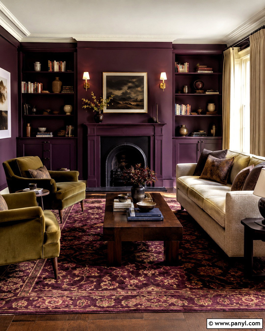 20 Dark Purple Paint Colors for Bold, Sophisticated Rooms