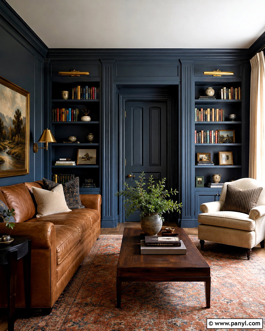 Farrow and Ball Hague Blue No. 30 - 20 navy blue paint colors
