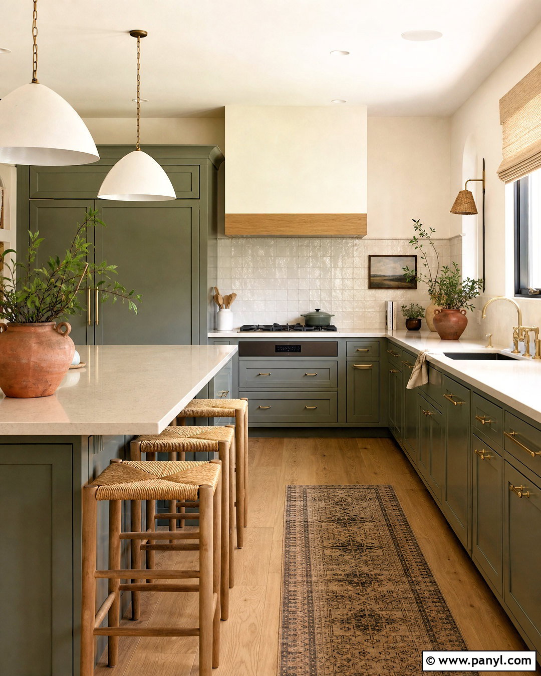 Farrow and Ball Pointing And Card Room Green Kitchen - 20 farrow and ball pointing ideas
