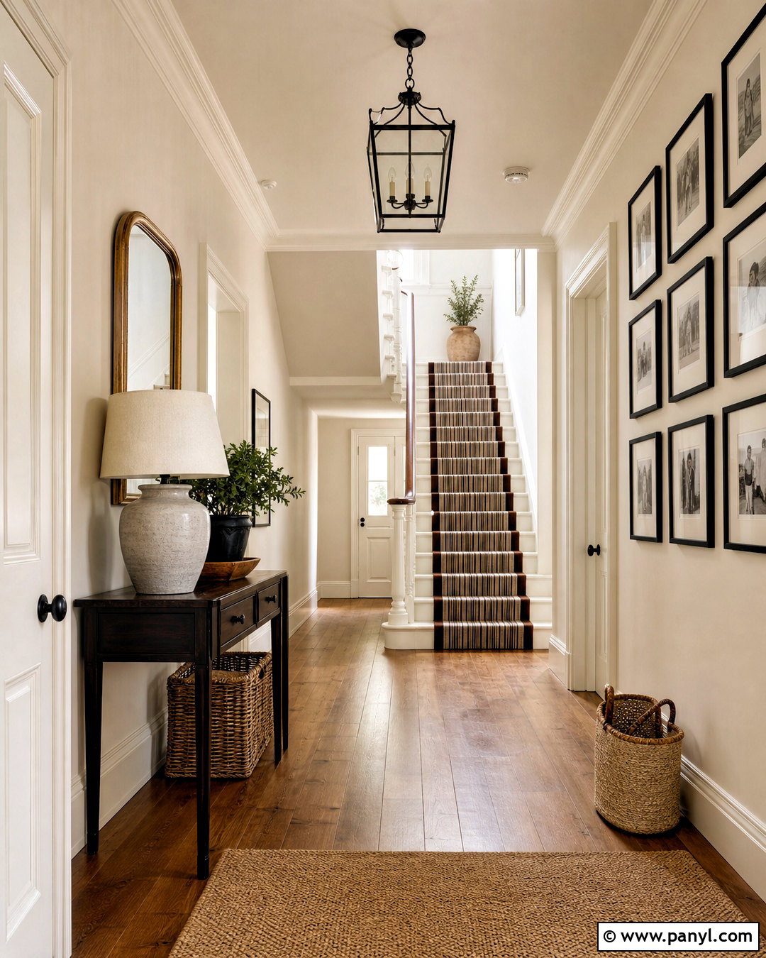 Farrow and Ball Pointing Hallway - 20 farrow and ball pointing ideas