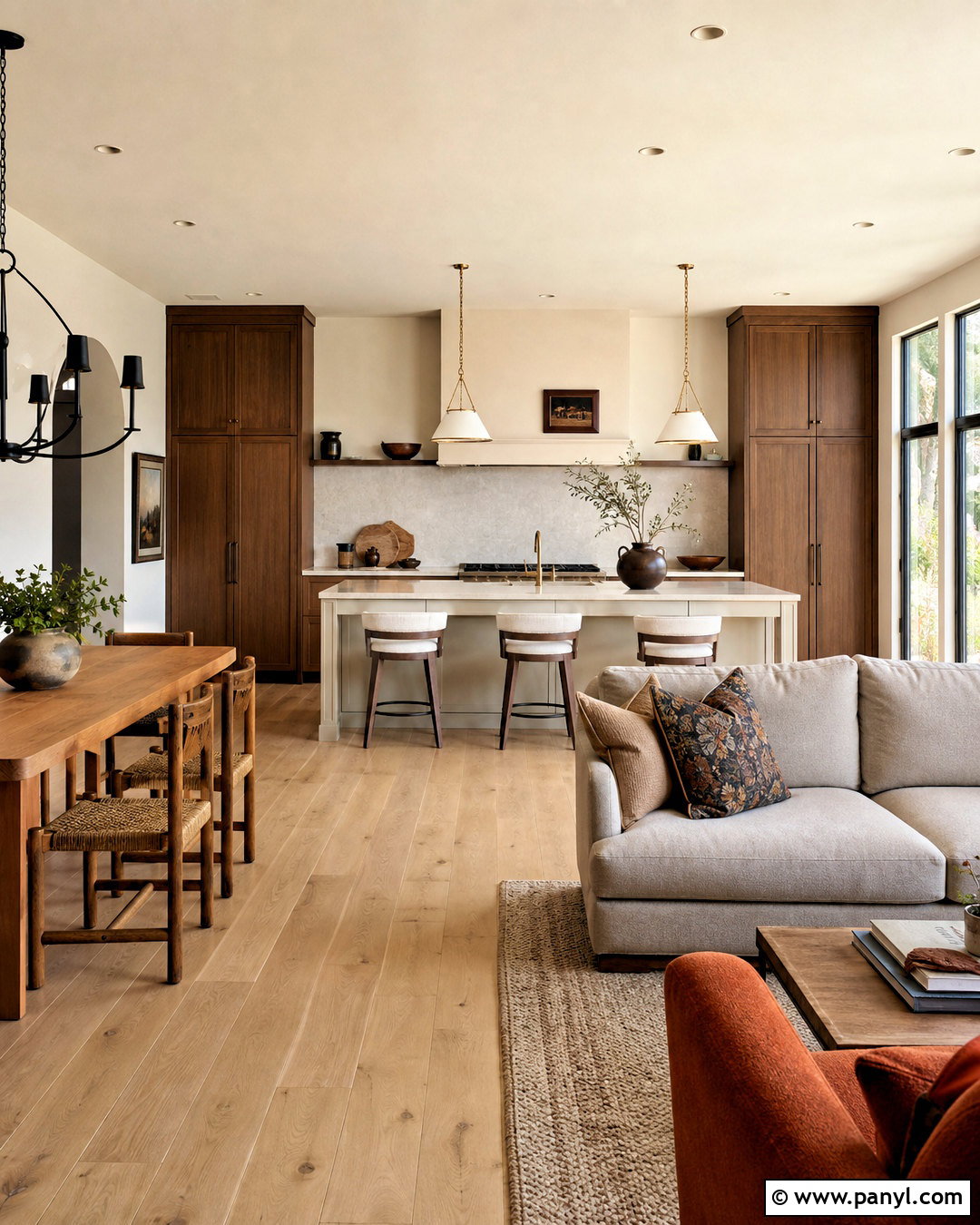 Farrow and Ball Pointing Open Plan Kitchen - 20 farrow and ball pointing ideas
