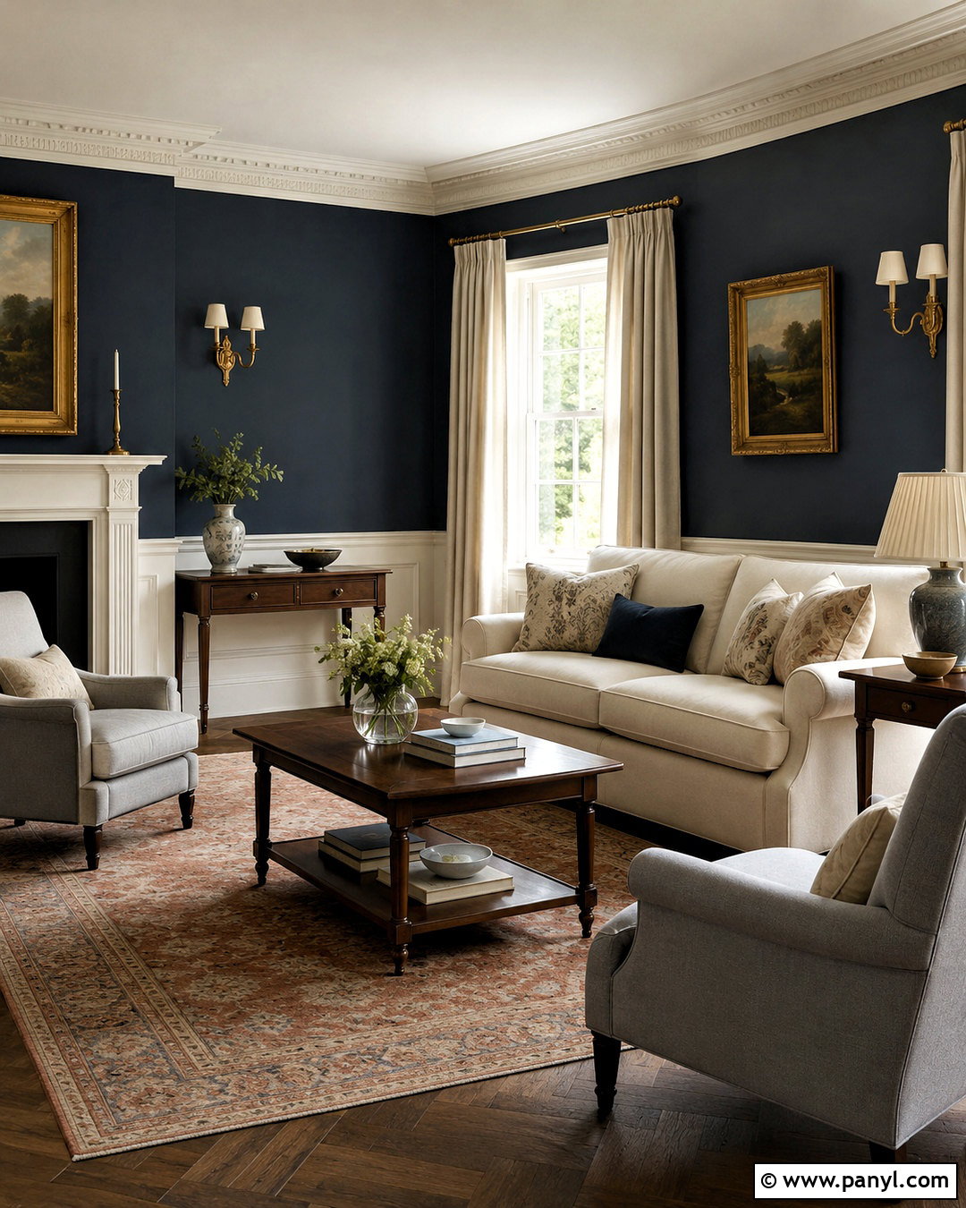 Farrow and Ball Railings No. 31 - 20 navy blue paint colors