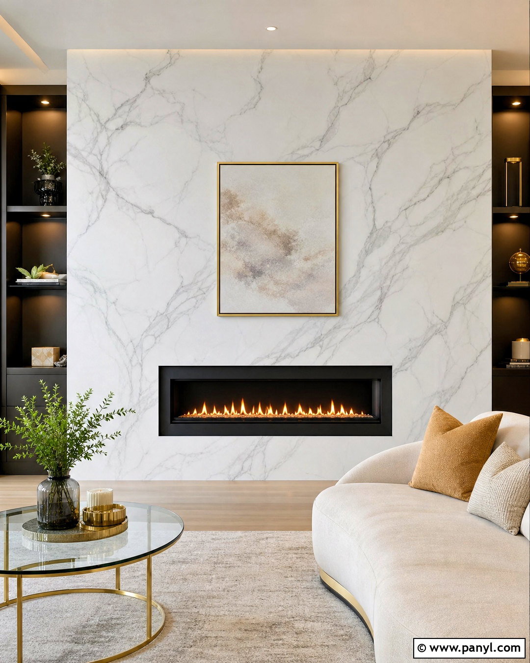 Faux Marble Wall Painting - 20 diy wall painting techniques