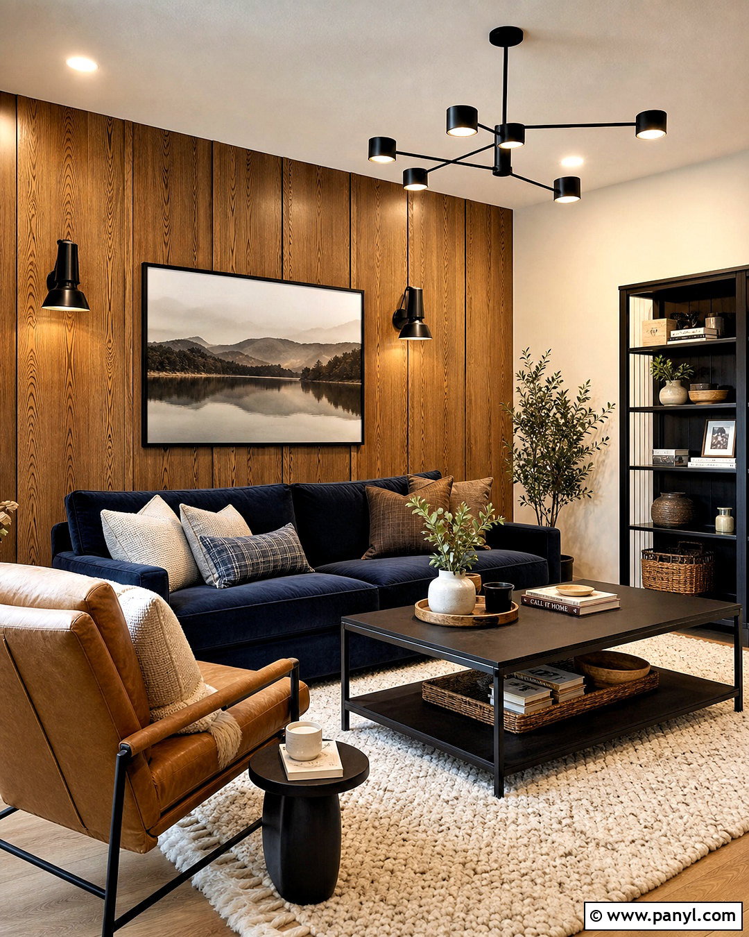 Faux Wood Grain Wall Finish - 20 faux finishes for walls