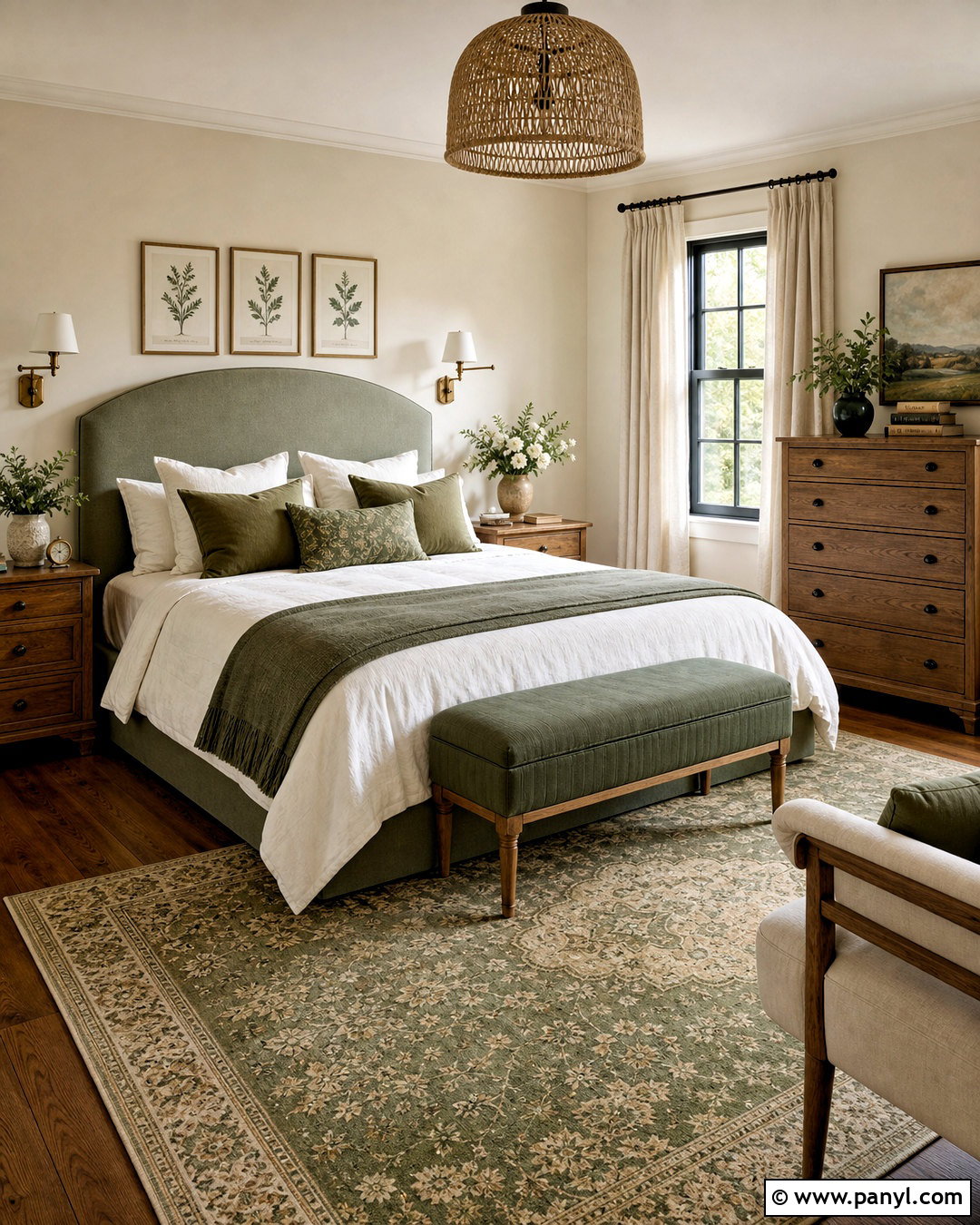 Feather Down Bedroom With Sage Green - 20 feather down benjamin moore ideas