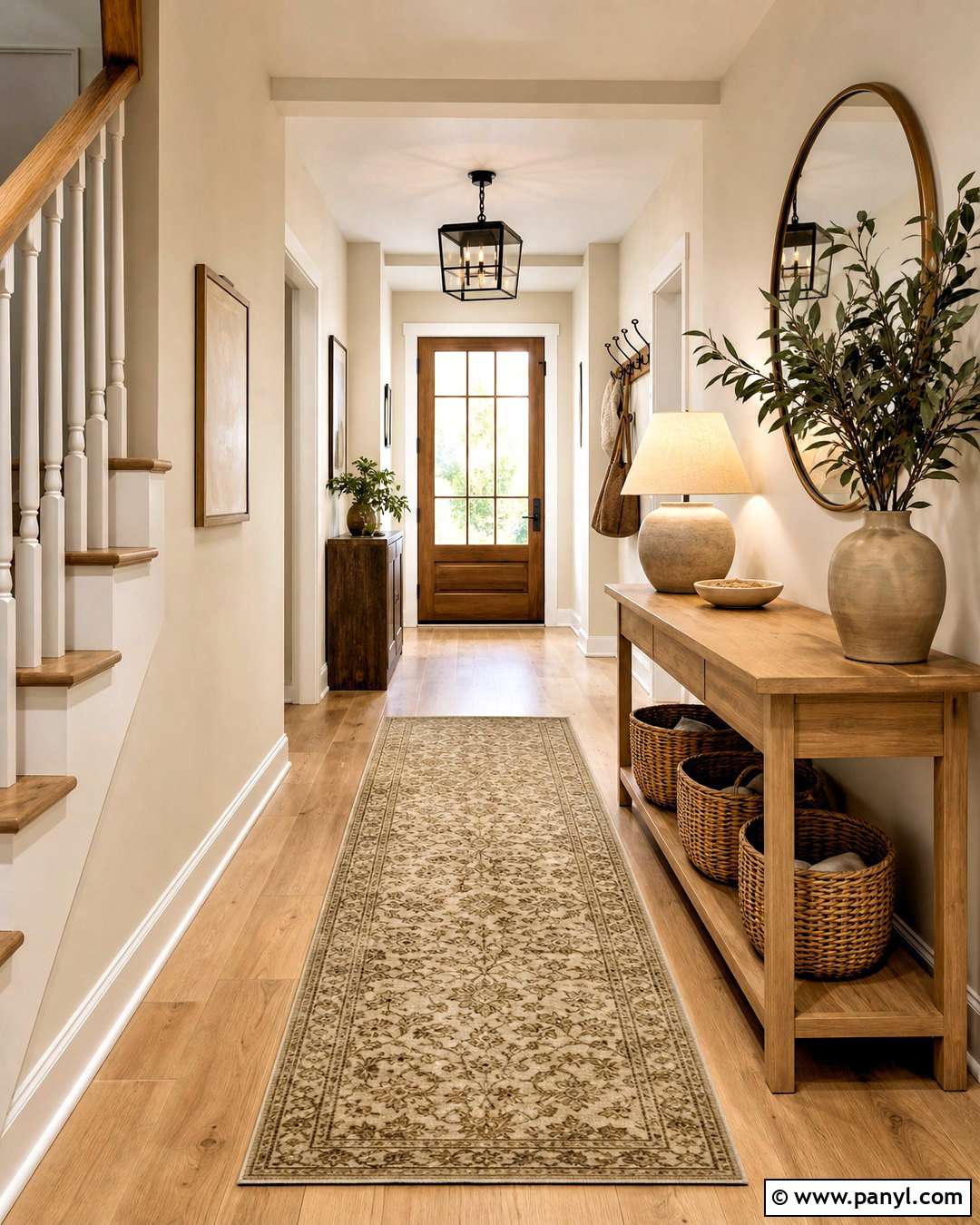 Feather Down Entryway With Natural Texture - 20 feather down benjamin moore ideas