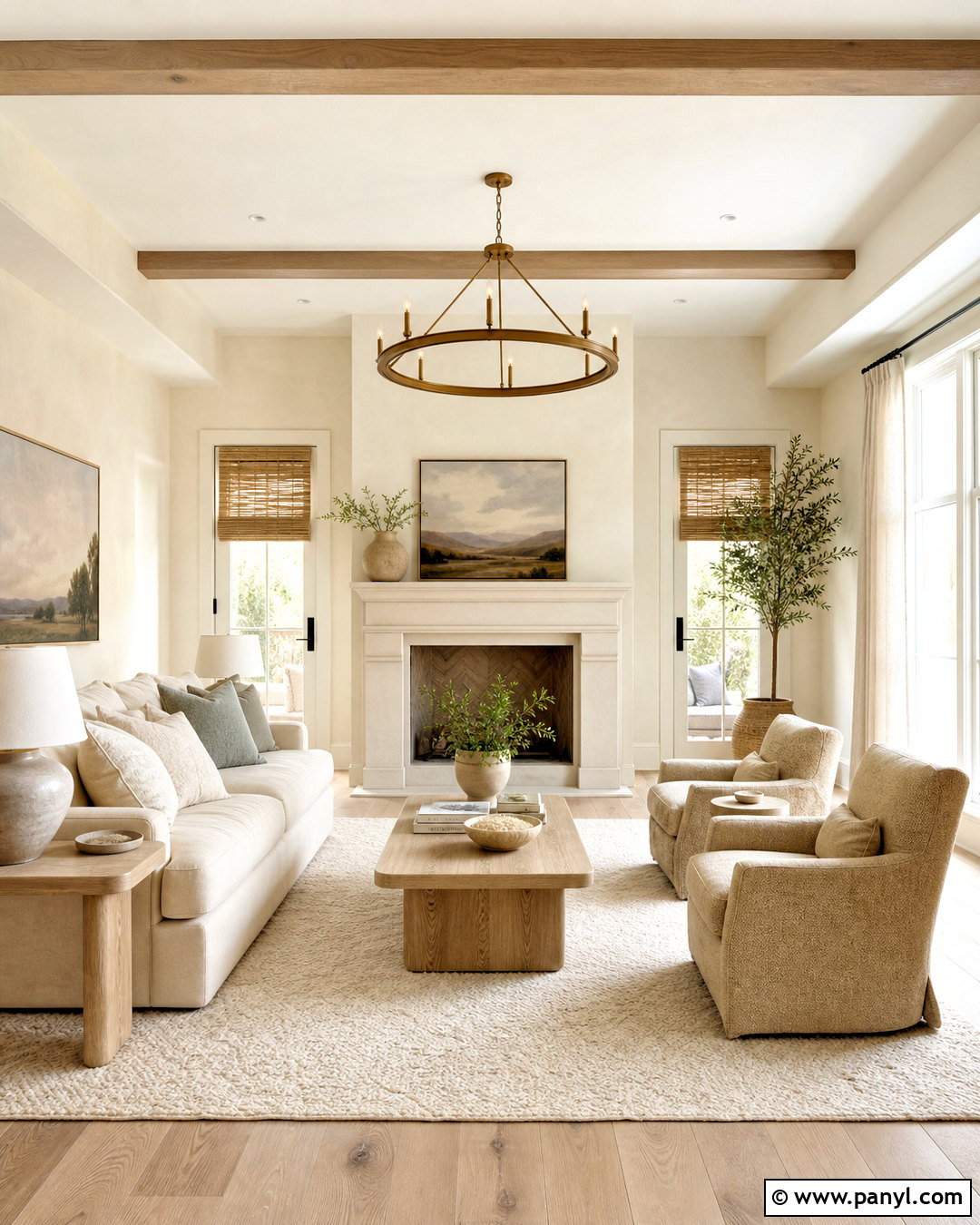Feather Down Living Room With White Oak - 20 feather down benjamin moore ideas