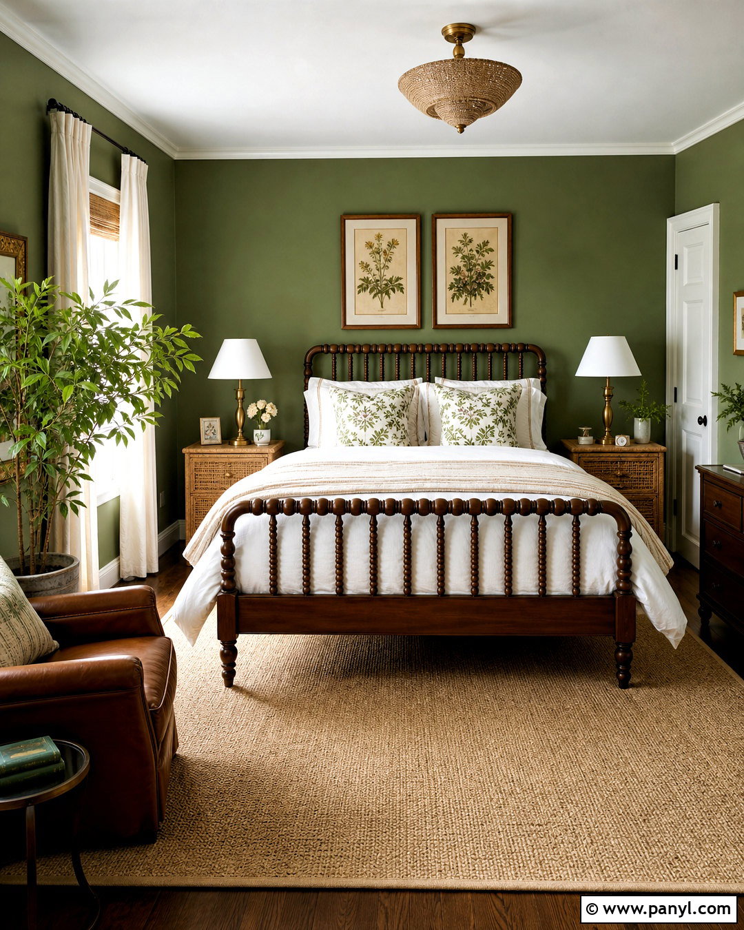 Fern Green Bedroom - 20 green bedroom paint colors