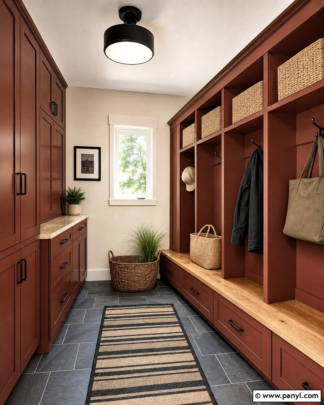 Fiery Brown Paint - 20 dark red paint colors