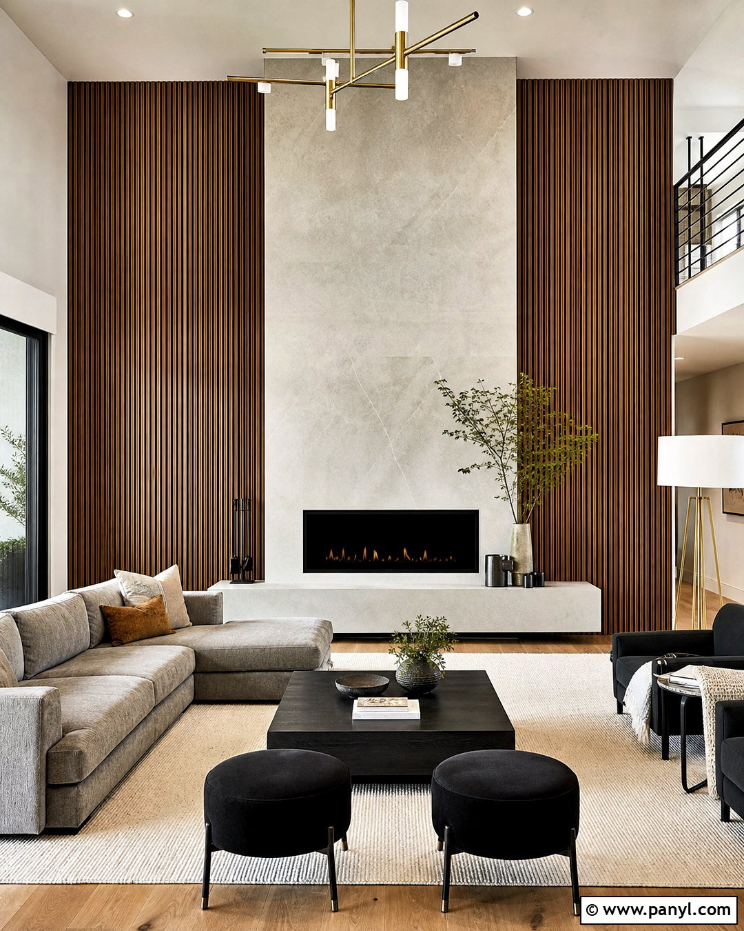 Fireplace Slat Wall - 20 slat wall ideas