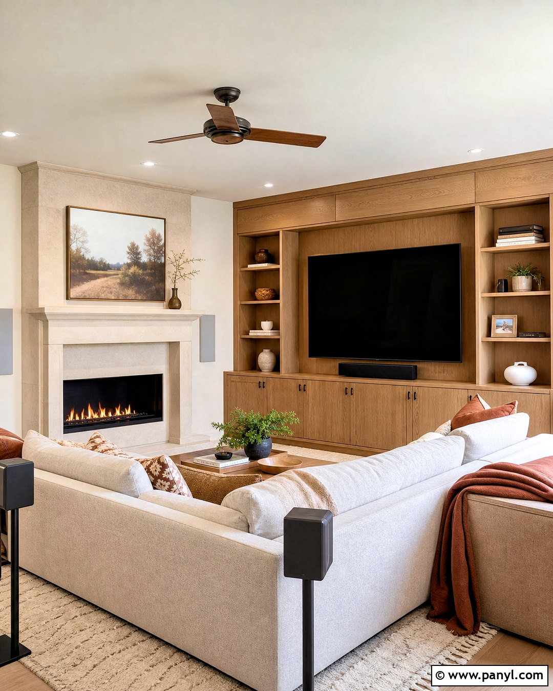 Fireplace Surround Sound Living Room - 20 surround sound living room ideas