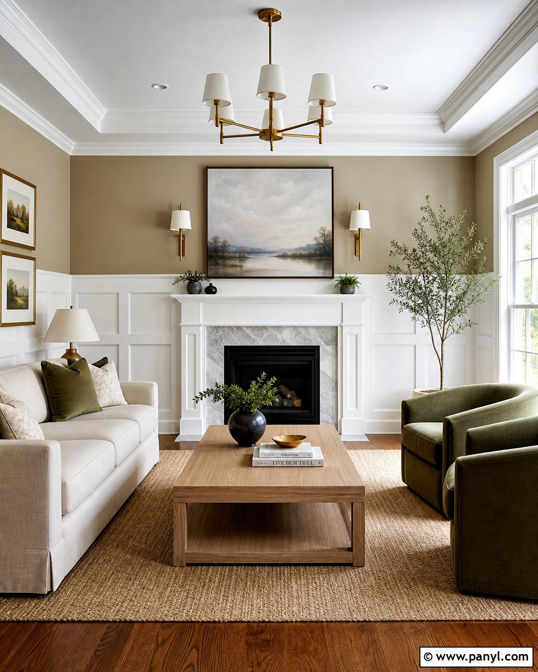 Fireplace Wall Wainscoting - 20 wall wainscoting ideas