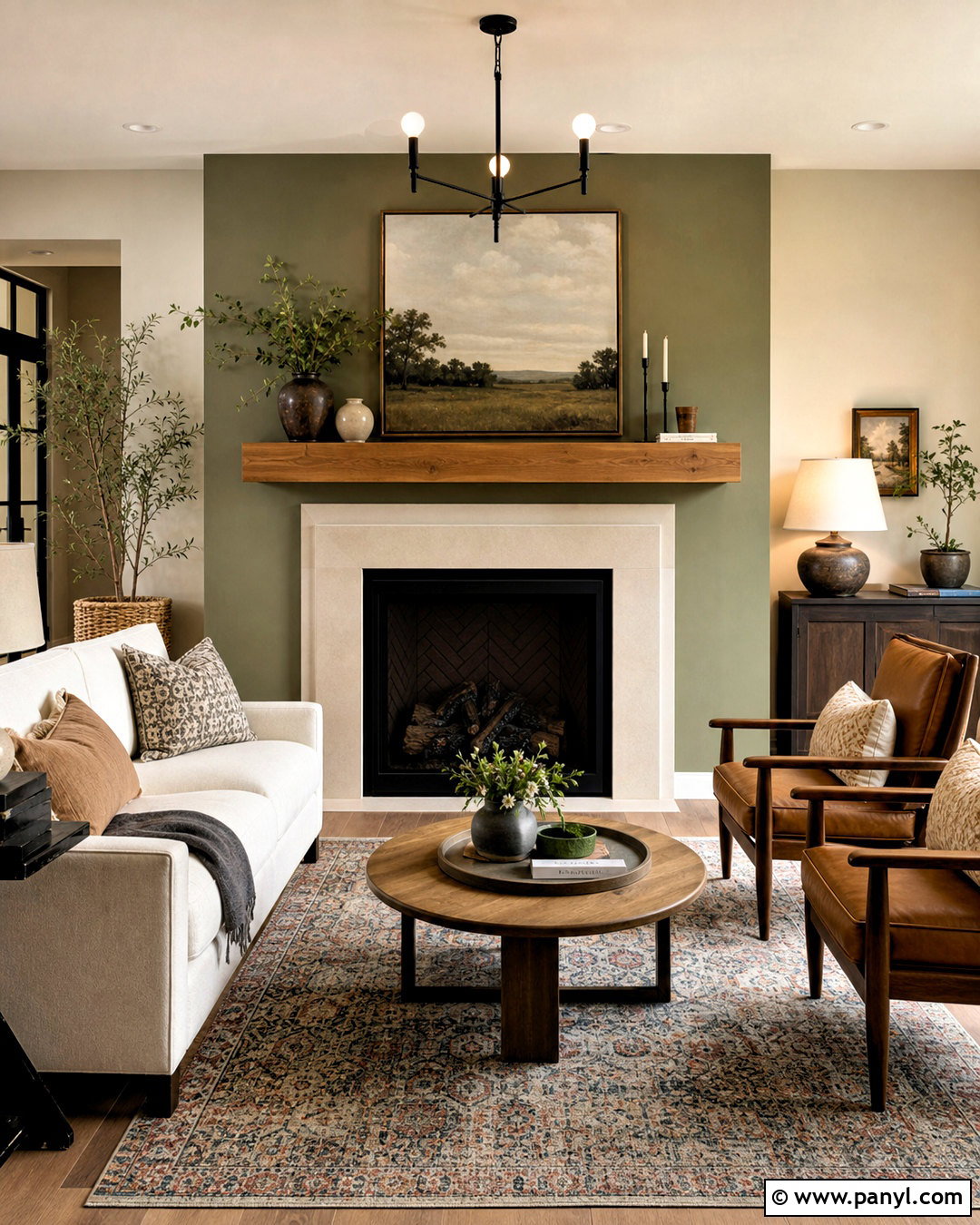 Fireplace Wall With Floating Mantel - 20 flat fireplace wall ideas