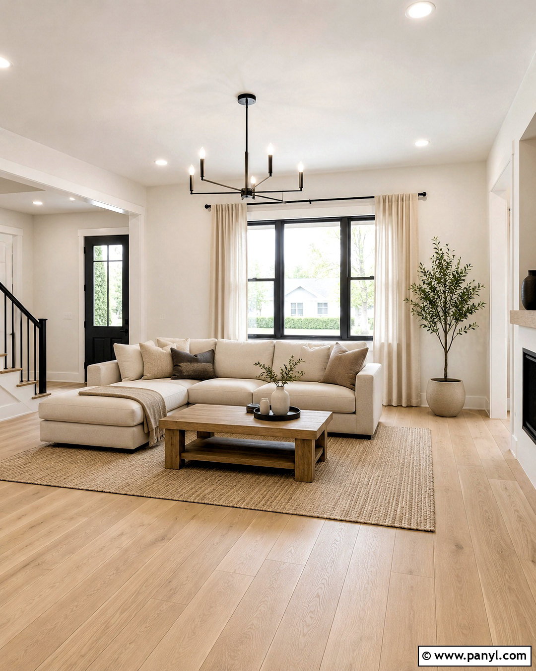 Flat White Baseboards - 20 modern baseboards and trim ideas