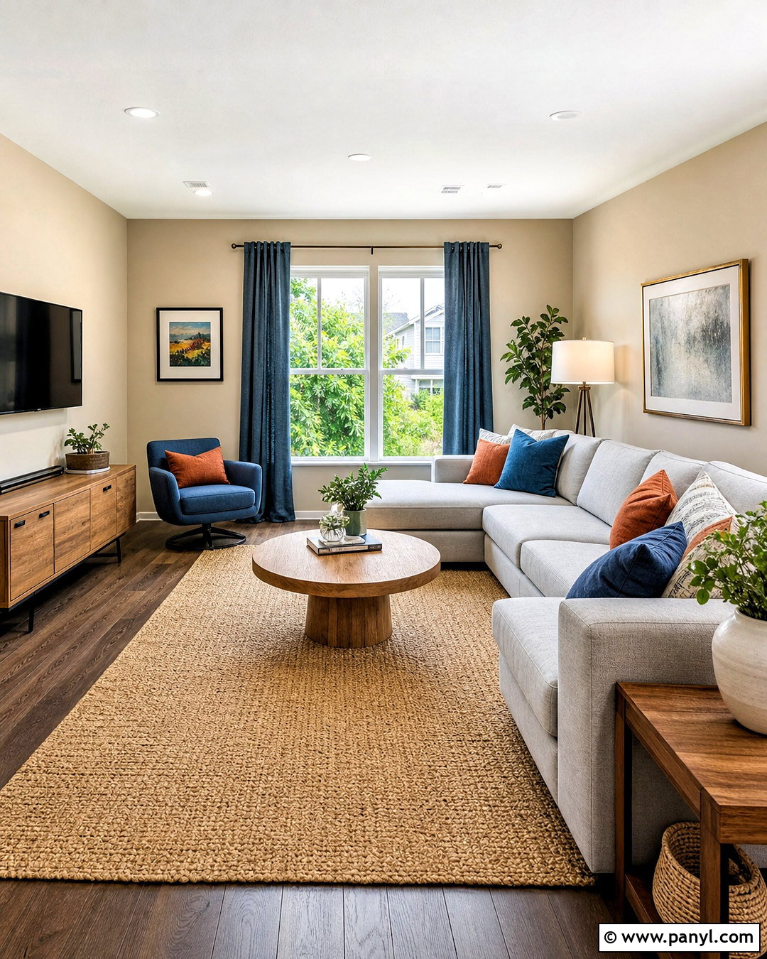 Flexible Family Lounge - 20 empty rooms interior ideas