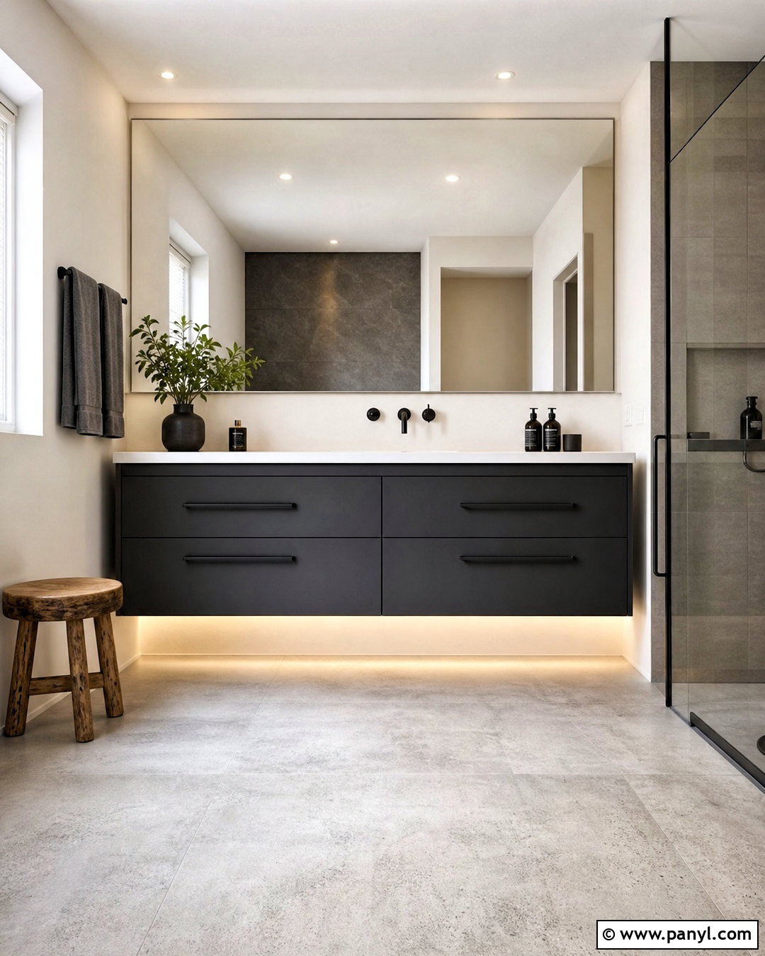 Floating Bathroom Cabinet Makeover - 20 bathroom cabinet makeover ideas