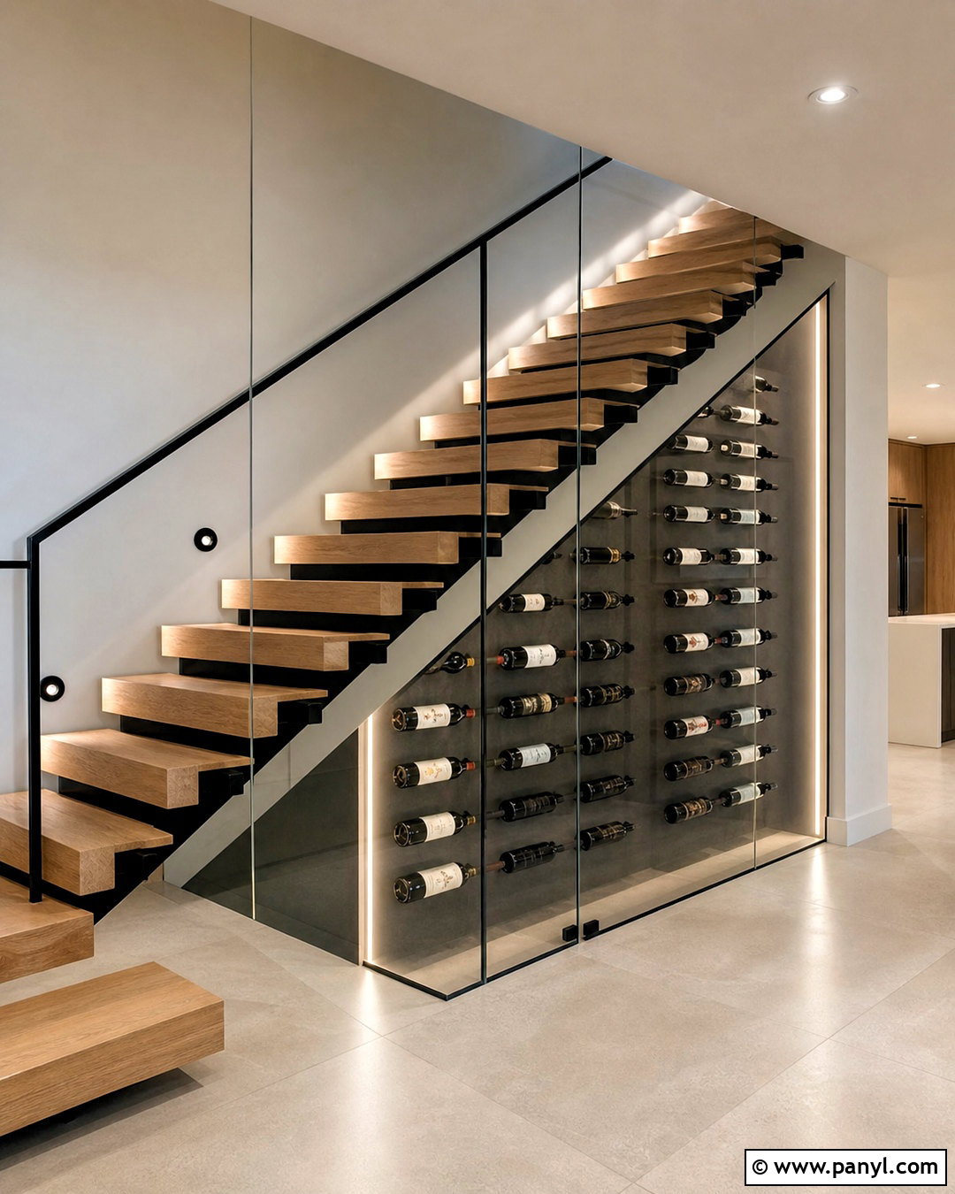 20 Under Stairs Wine Cellar Modern Ideas for Luxe Small Spaces