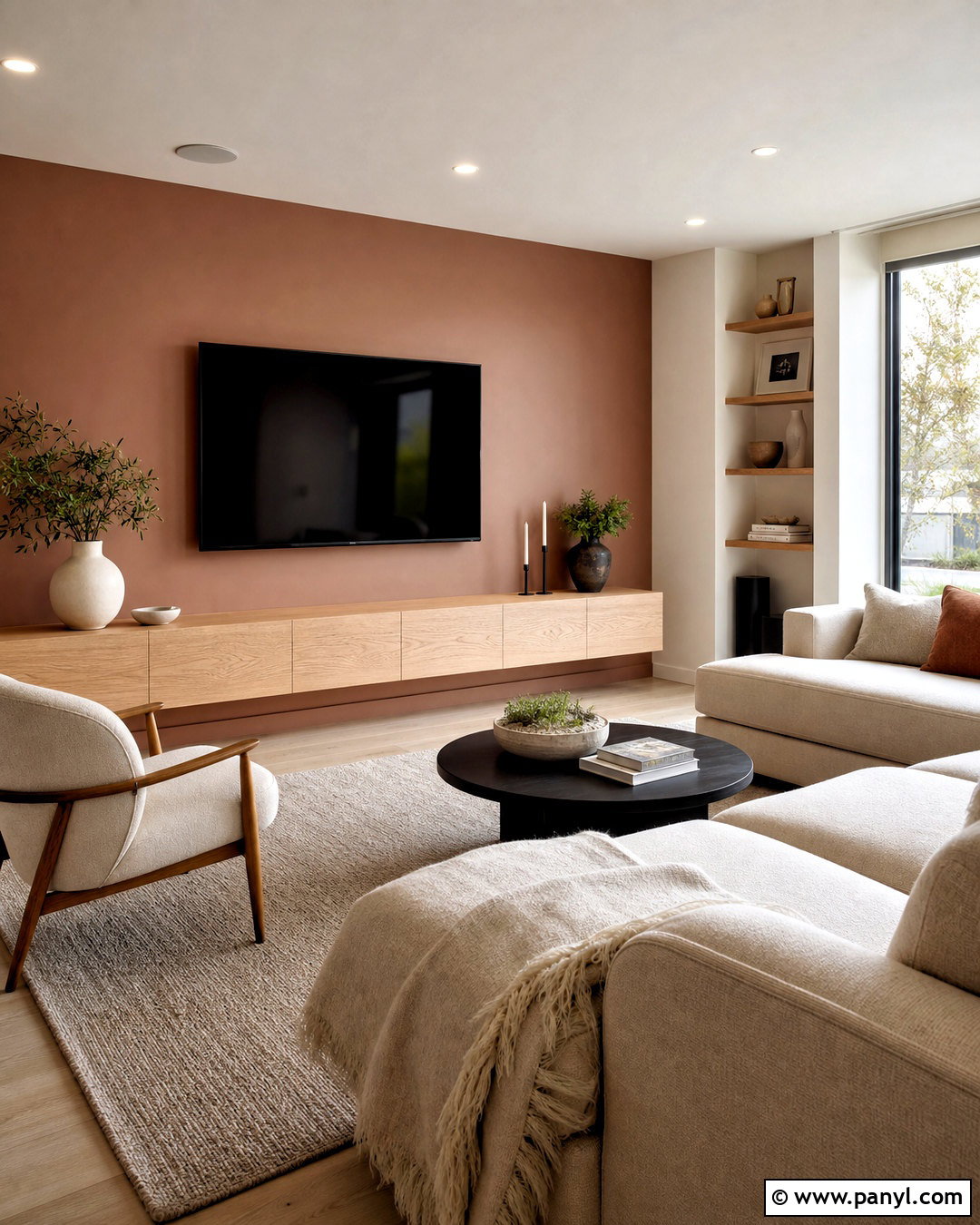 Floating Cabinet Family Room TV Wall - 20 family room tv wall ideas