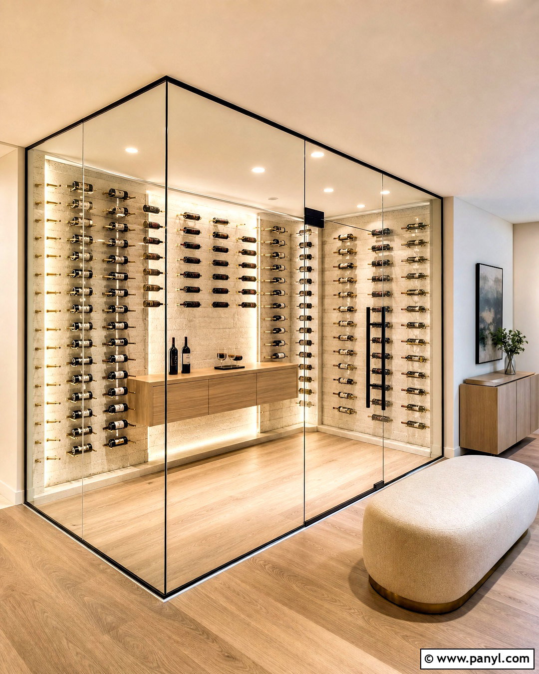 Floating Rack Basement Wine Cellar - 20 wine cellar ideas basement ideas