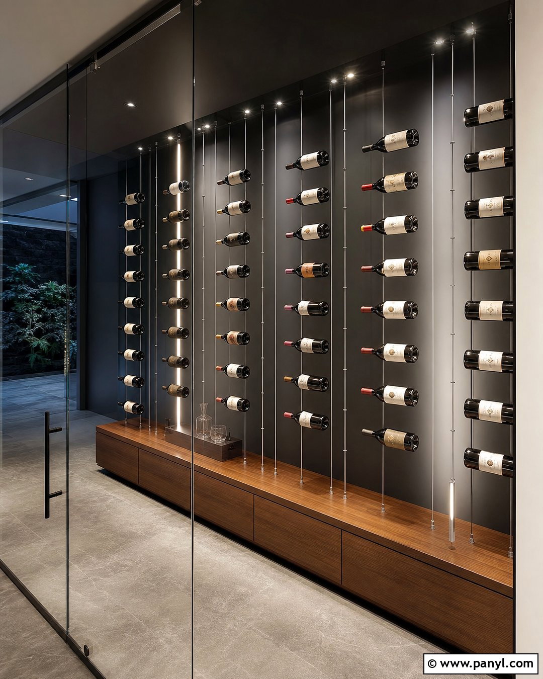 20 Modern Wine Cellar With Black Walls Ideas for Luxe Style