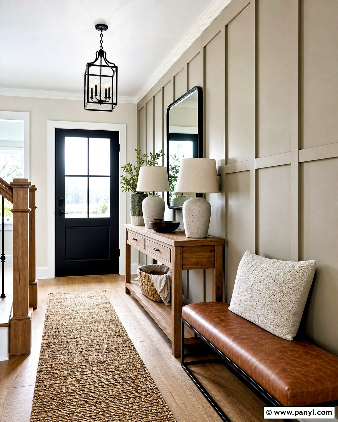 Floor To Ceiling Board And Batten Accent Wall - 20 modern farmhouse accent wall ideas